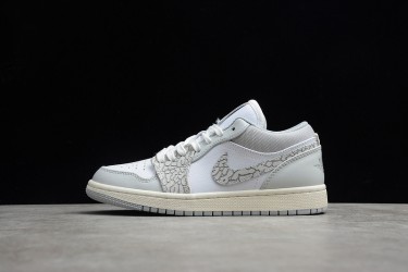 Nike Air Jordan 1 Low Elephant Print DH4269100 Basketball Shoes Unisex