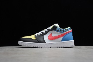 Nike Air Jordan 1 Low Funky Patterns DH5927006 Basketball Shoes