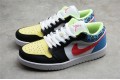 Nike Air Jordan 1 Low Funky Patterns DH5927006 Basketball Shoes