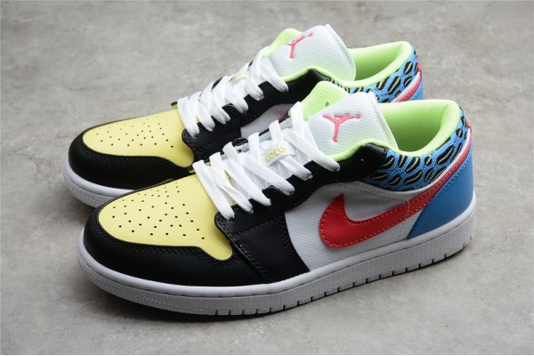 Nike Air Jordan 1 Low Funky Patterns DH5927006 Basketball Shoes