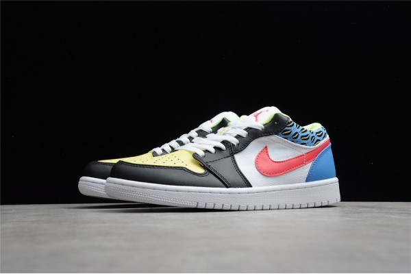 Nike Air Jordan 1 Low Funky Patterns DH5927006 Basketball Shoes