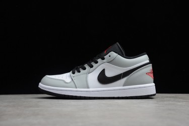 Nike Air Jordan 1 Low Light Smoke Grey 553558030 Basketball Shoes Unisex