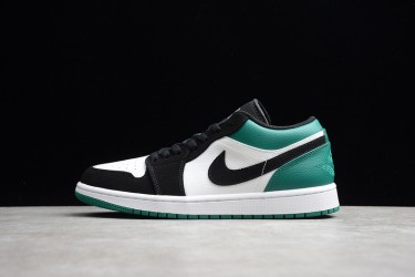 Nike Air Jordan 1 Low Mystic Green 553558113 Basketball Shoes Unisex