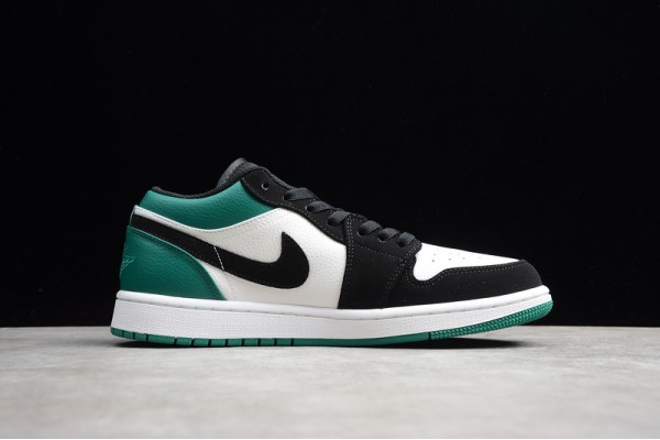 Nike Air Jordan 1 Low Mystic Green 553558113 Basketball Shoes Unisex