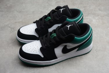 Nike Air Jordan 1 Low Mystic Green 553560113 Basketball Shoes Unisex