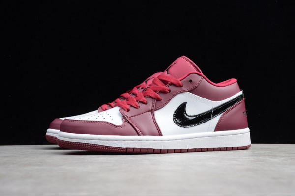 Nike Air Jordan 1 Low Noble Red 553558604 Basketball Shoes Unisex