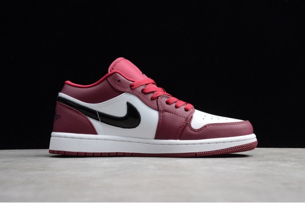 Nike Air Jordan 1 Low Noble Red 553558604 Basketball Shoes Unisex