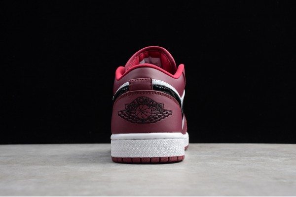 Nike Air Jordan 1 Low Noble Red 553558604 Basketball Shoes Unisex