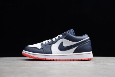 Nike Air Jordan 1 Low Obsidian Ember 553558481 Basketball Shoes Unisex