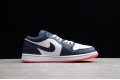 Nike Air Jordan 1 Low Obsidian Ember 553558481 Basketball Shoes Unisex