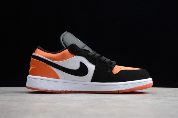 Nike Air Jordan 1 Low Orange Black 553558010 Basketball Shoes Unisex