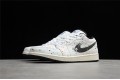 Nike Air Jordan 1 Low Paint Splatter White DM3528100 Basketball Shoes Unisex