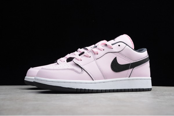 Nike Air Jordan 1 Low Pink Foam 555112601 Basketball Shoes Women