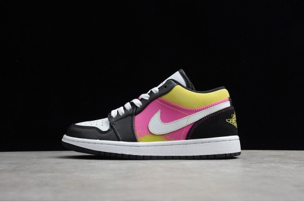 Nike Air Jordan 1 Low Spray Paint CW5564001 Basketball Shoes Unisex