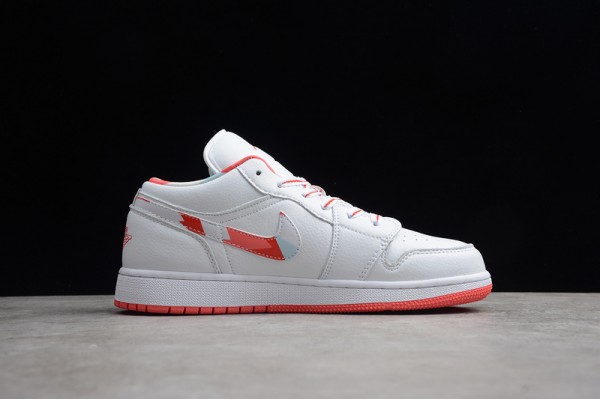 Nike Air Jordan 1 Low Topaz Mist 554723104 Basketball Shoes Women