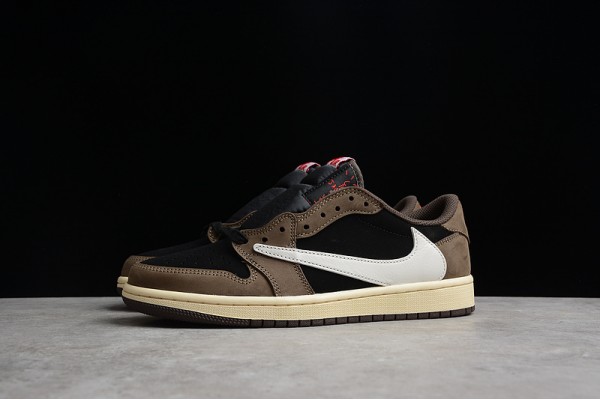 Nike Air Jordan 1 Low Travis Scott X CQ4277001 Basketball Shoes Men