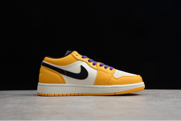 Nike Air Jordan 1 Low University Gold 553558700 Basketball Shoes