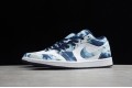 Nike Air Jordan 1 Low Washed Denim CZ8455100 Basketball Shoes Unisex