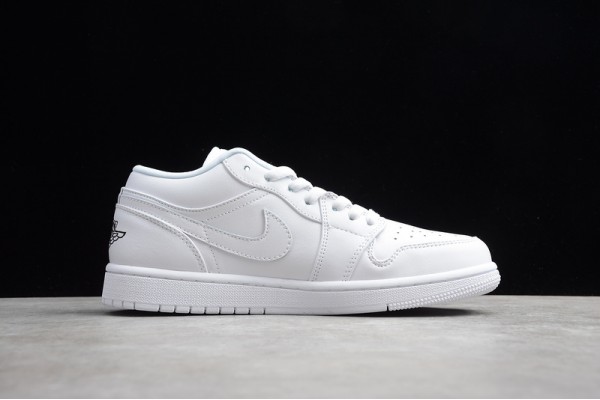 Nike Air Jordan 1 Low White Black 553560103 Basketball Shoes Unisex