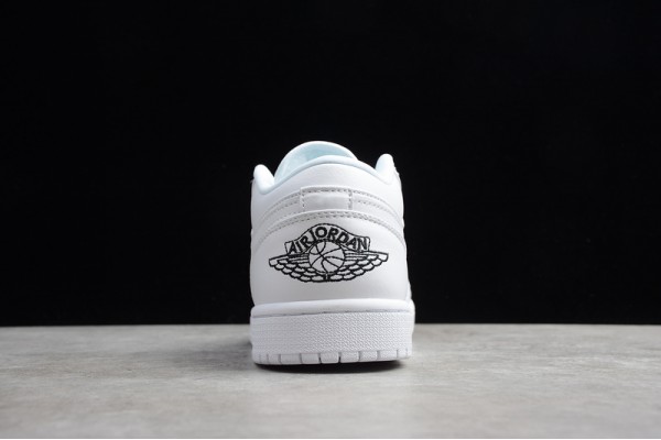 Nike Air Jordan 1 Low White Black 553560103 Basketball Shoes Unisex