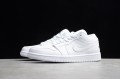 Nike Air Jordan 1 Low White Black 553560103 Basketball Shoes Unisex