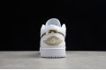 Nike Air Jordan 1 Low White Metallic Gold CZ4776100 Basketball Shoes Unisex