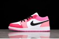 Nike Air Jordan 1 Low White Pinksicle 553560162 Basketball Shoes Women