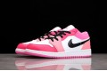 Nike Air Jordan 1 Low White Pinksicle 553560162 Basketball Shoes Women