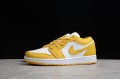 Nike Air Jordan 1 Low White Pollen 553560171 Basketball Shoes