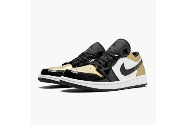 Air Jordan 1 Low Gold Toe Women/Men CQ9447-700