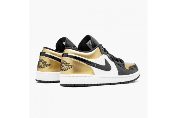 Air Jordan 1 Low Gold Toe Women/Men CQ9447-700