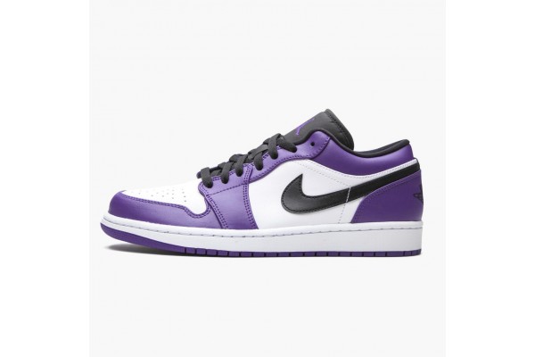 Air Jordan 1 Retro Low Court Purple Women/Men 553558-500