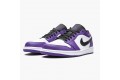 Air Jordan 1 Retro Low Court Purple Women/Men 553558-500