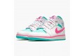 Air Jordan 1 Mid Digital Pink Womens 555112-102