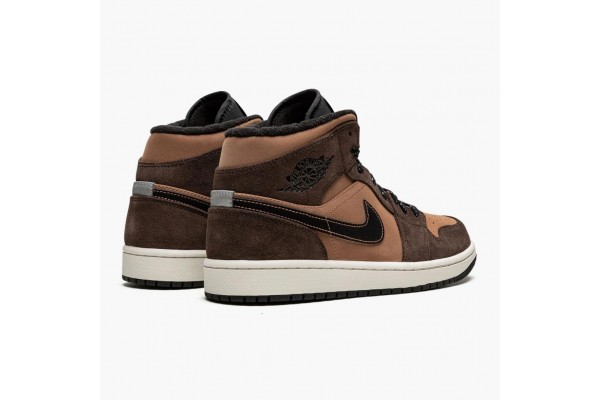 Air Jordan 1 Mid SE Dark Chocolate Women/Men DC7294-200