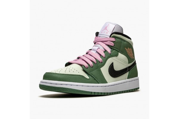 Air Jordan 1 Mid SE Dutch Green Womens CZ0774-300