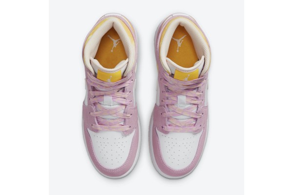 Air Jordan 1 Mid SE GS Arctic Pink Womens DC9517-600