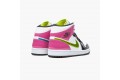 Air Jordan 1 Mid White Black Cyber Pink Men CZ9834-100