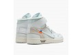 Air Jordan 1 Retro High Off-White White Men AQ0818-100