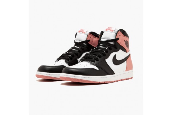 Air Jordan 1 Retro High Rust Pink Women/Men 861428-101