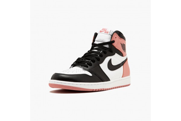 Air Jordan 1 Retro High Rust Pink Women/Men 861428-101