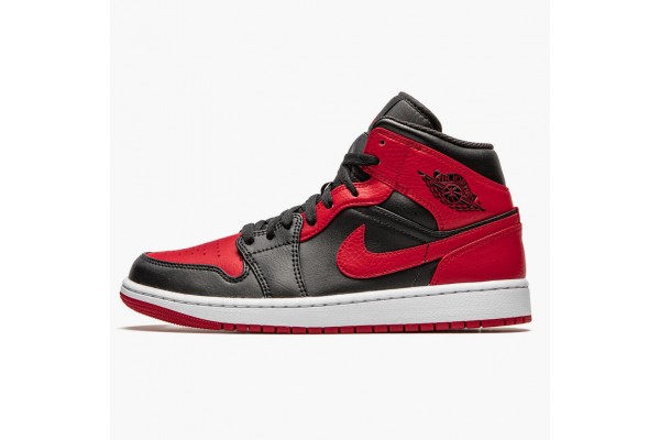 Air Jordan 1 Mid Banned 2020 Women/Men 554724-074