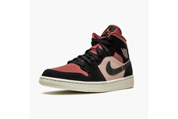 Air Jordan 1 Mid Canyon Rust Womens BQ6472-202