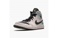 Air Jordan 1 Mid Dirty Powder Iridescent Barely Women/Men BQ6472-602