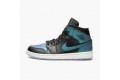 Air Jordan 1 Mid Iridescent Black Women/Men BQ6472-009