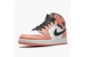 Air Jordan 1 Mid Pink Quartz Men 555112-603