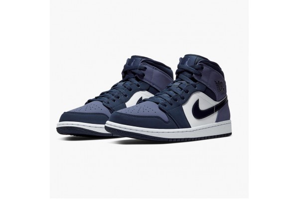 Air Jordan 1 Mid Sanded Purple Women/Men 554724-445