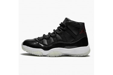 Air Jordan 11 Retro 72 10 Black Gym Red White Anthracite Black Women/Men 378037-002