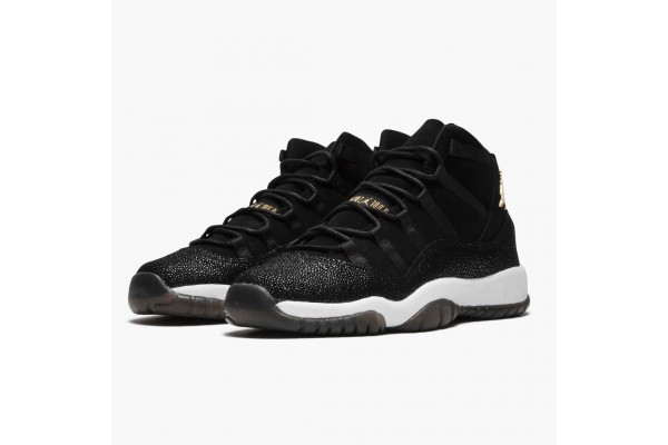 Air Jordan 11 Retro Heiress Black Stingray Women/Men 852625-030