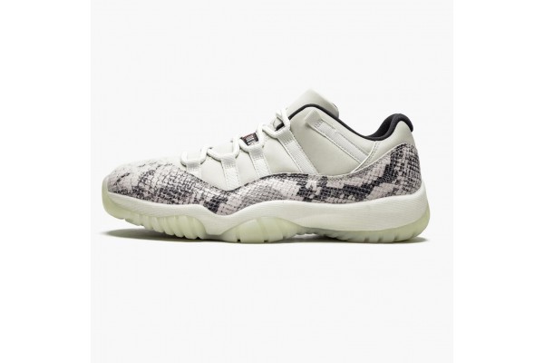 Air Jordan 11 Retro Low Snake Light Bone Women/Men CD6846-002